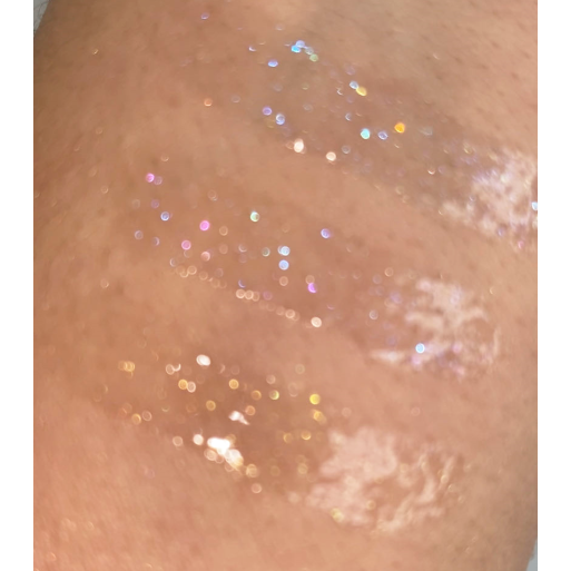 Brillo de Labios Transparente con Glitter - Star Rain
