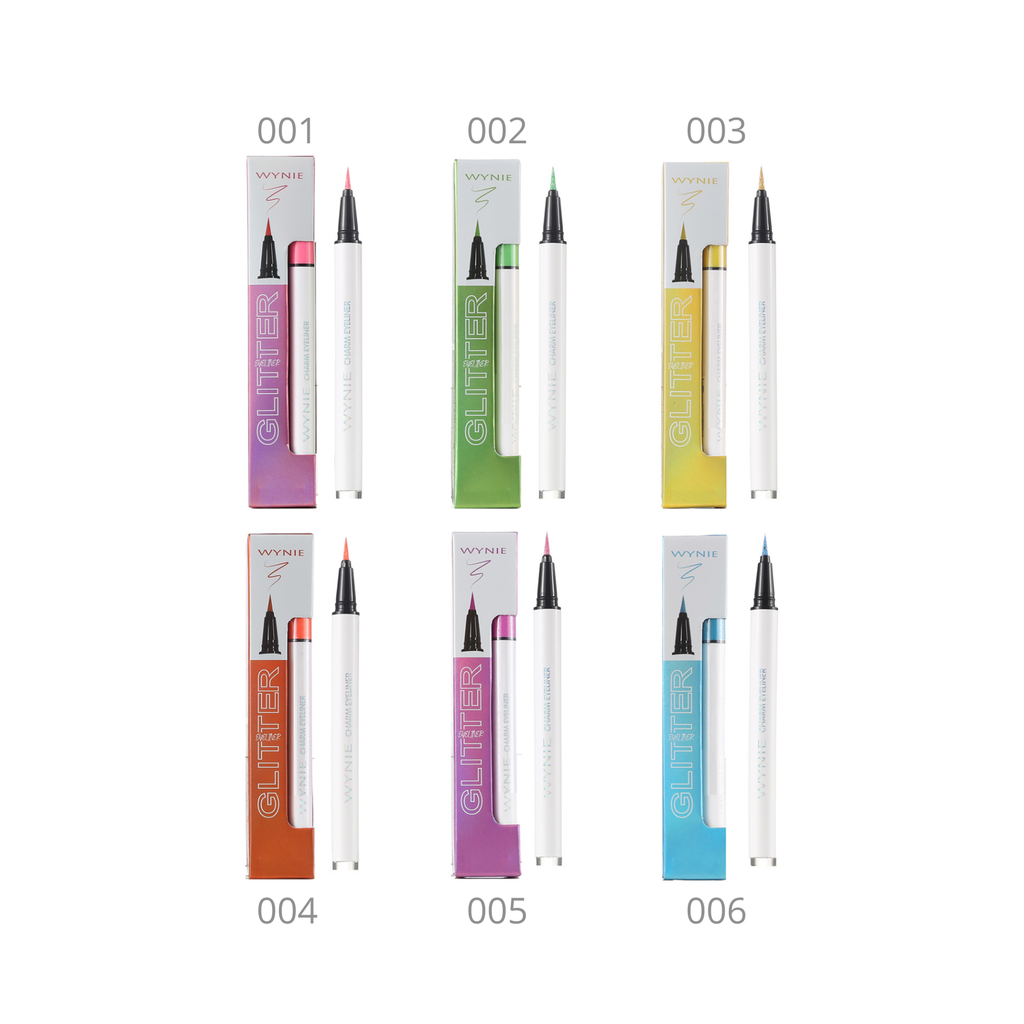 Glitter Eyeliner - Delineador de colores glitter - 0,8ml