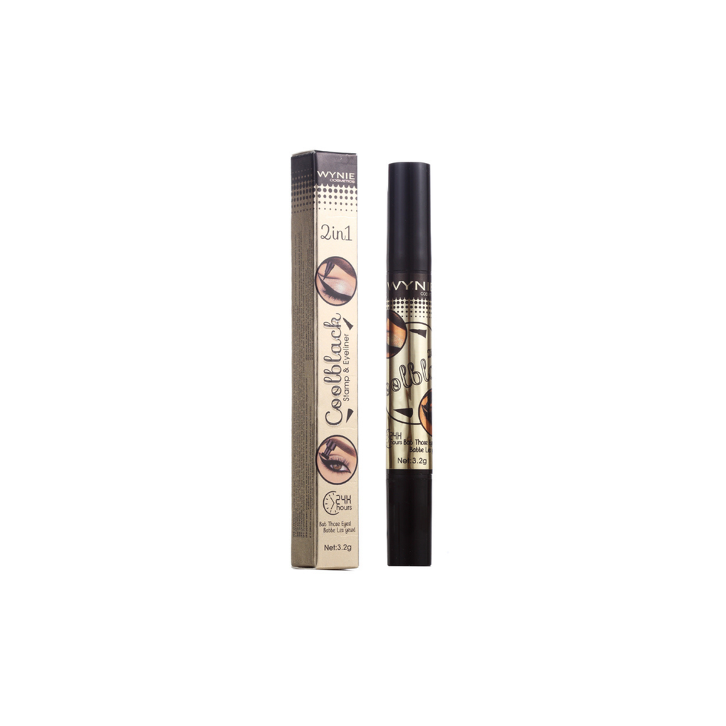 Delineador y sello Cooblack 2 en 1 - 3,2g