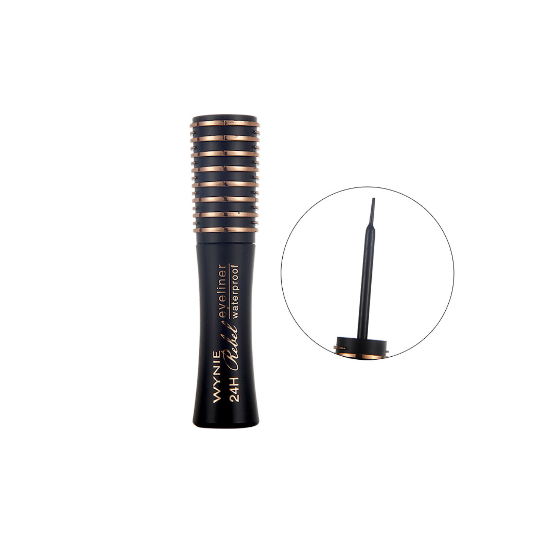 Eyeliner Waterproof Rebel 24h - Delineador Líquido - 4ml