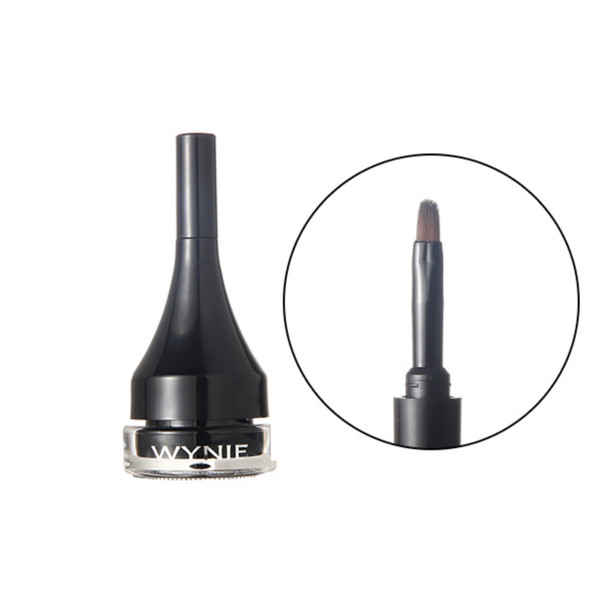 Delineador de ojos en gel con pincel - 3,5g