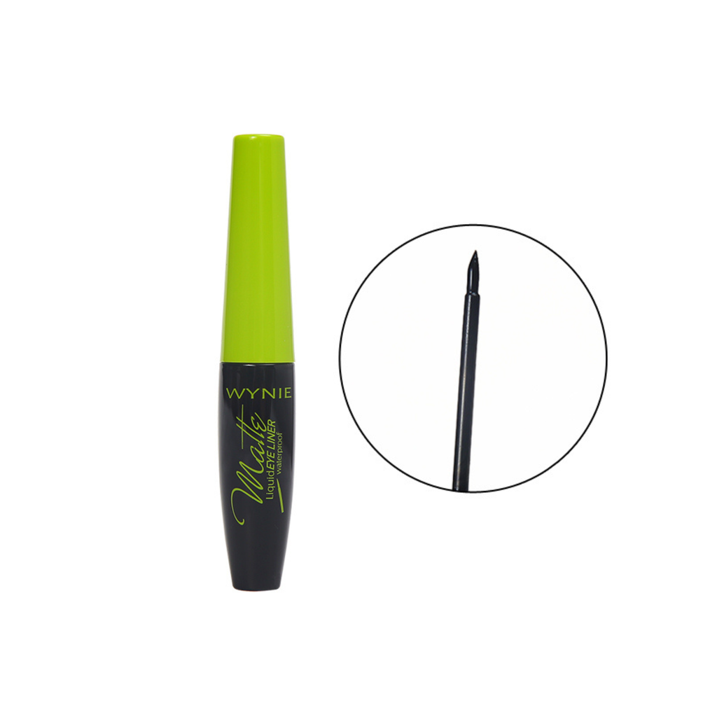 Matte Liquid Eyeliner Waterproof - Delineador Líquido negro mate - 7g