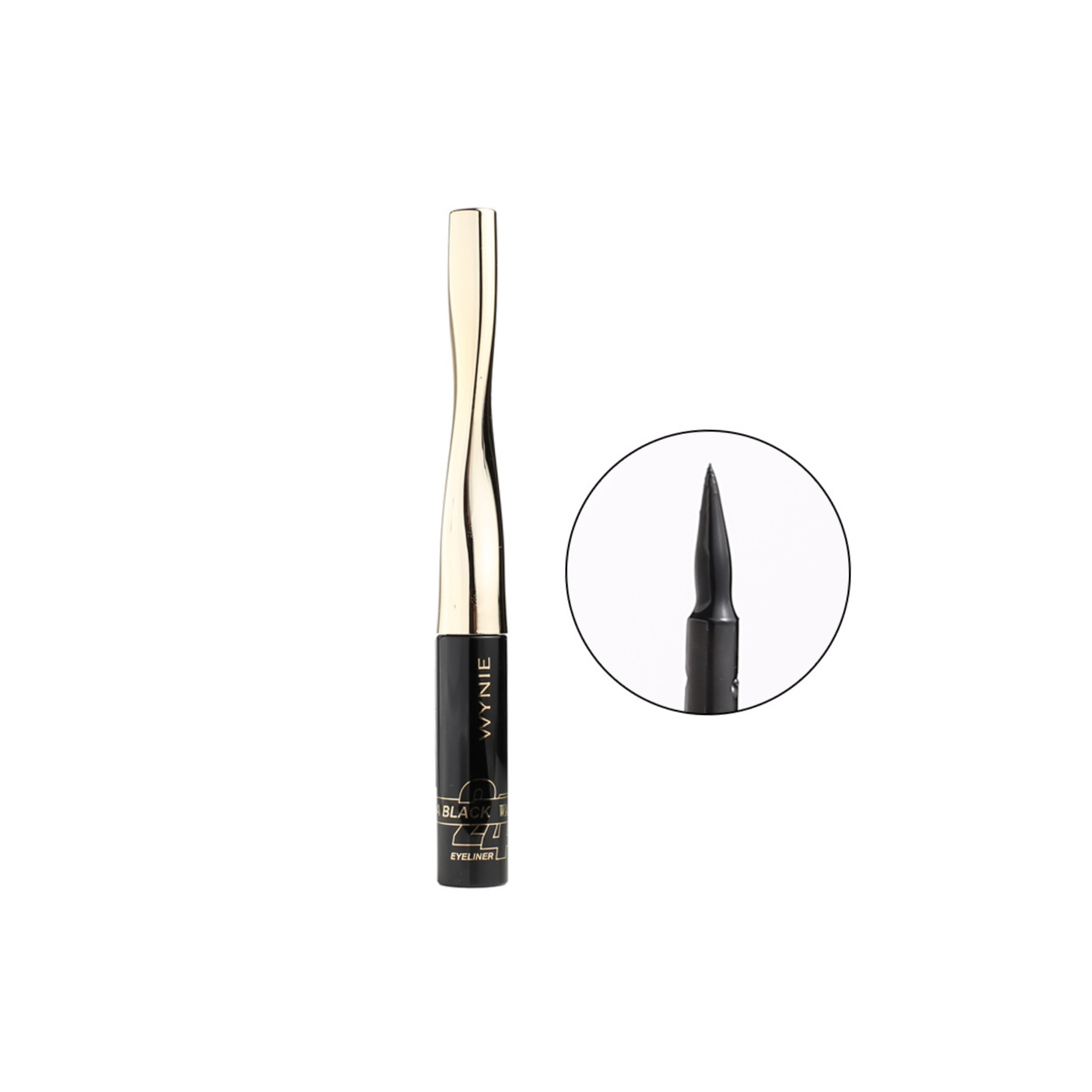 Eyeliner 24H Black - Delineador Líquido negro - 5ml