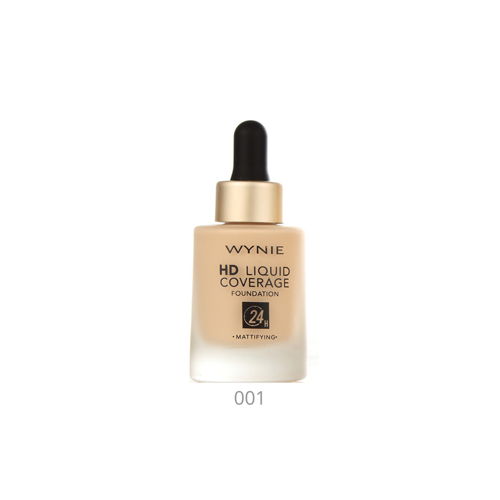 Liquid Coverage Foundation 24H Mattifying - Base de maquillaje liquida matificante - 30ml