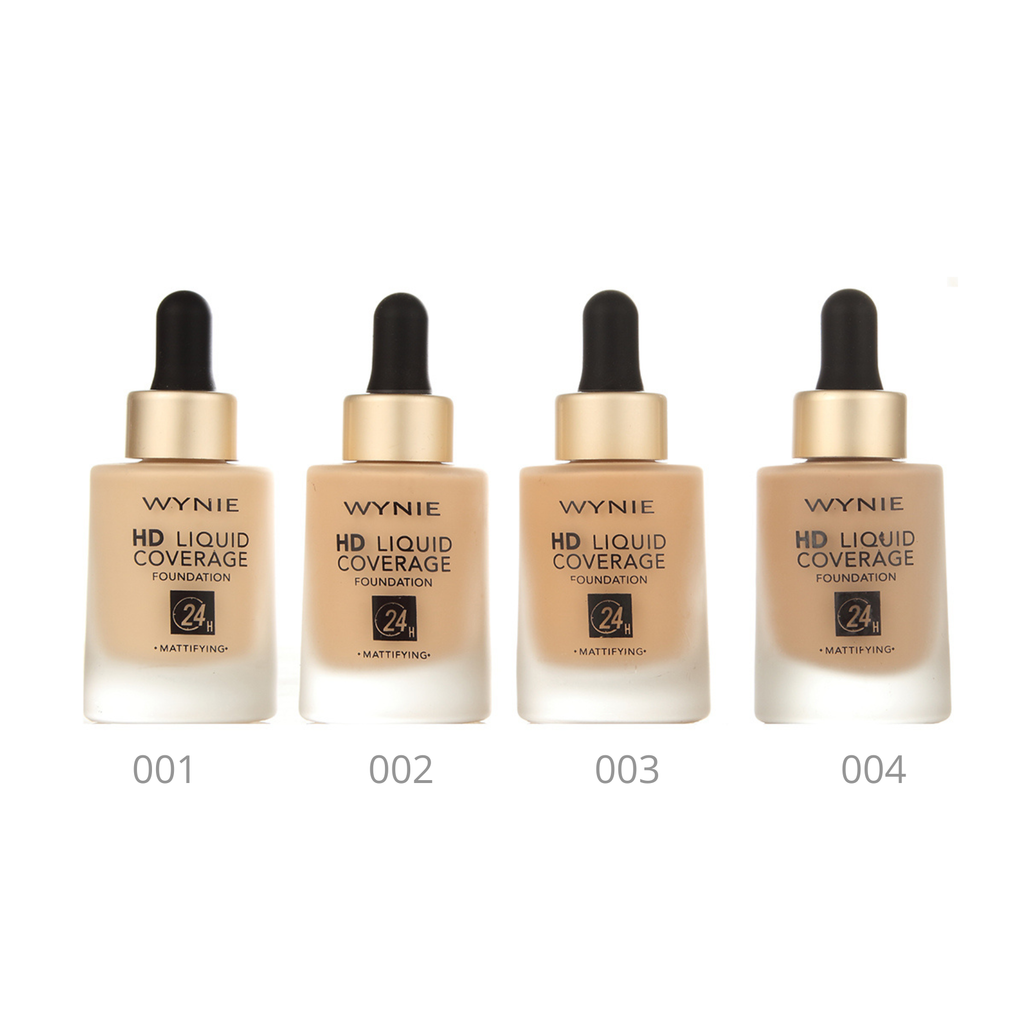 Liquid Coverage Foundation 24H Mattifying - Base de maquillaje liquida matificante - 30ml