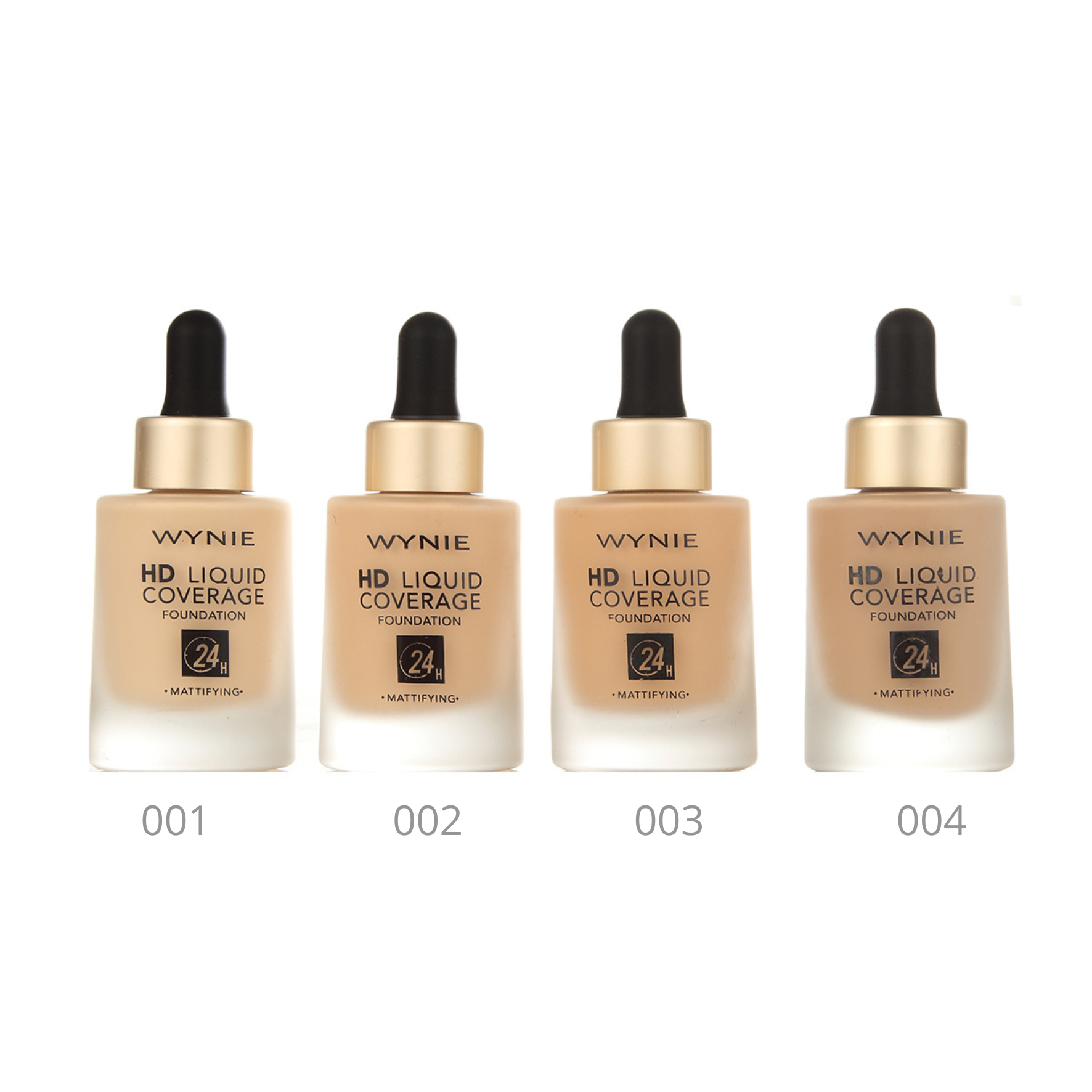 Liquid Coverage Foundation 24H Mattifying - Base de maquillaje liquida matificante - 30ml