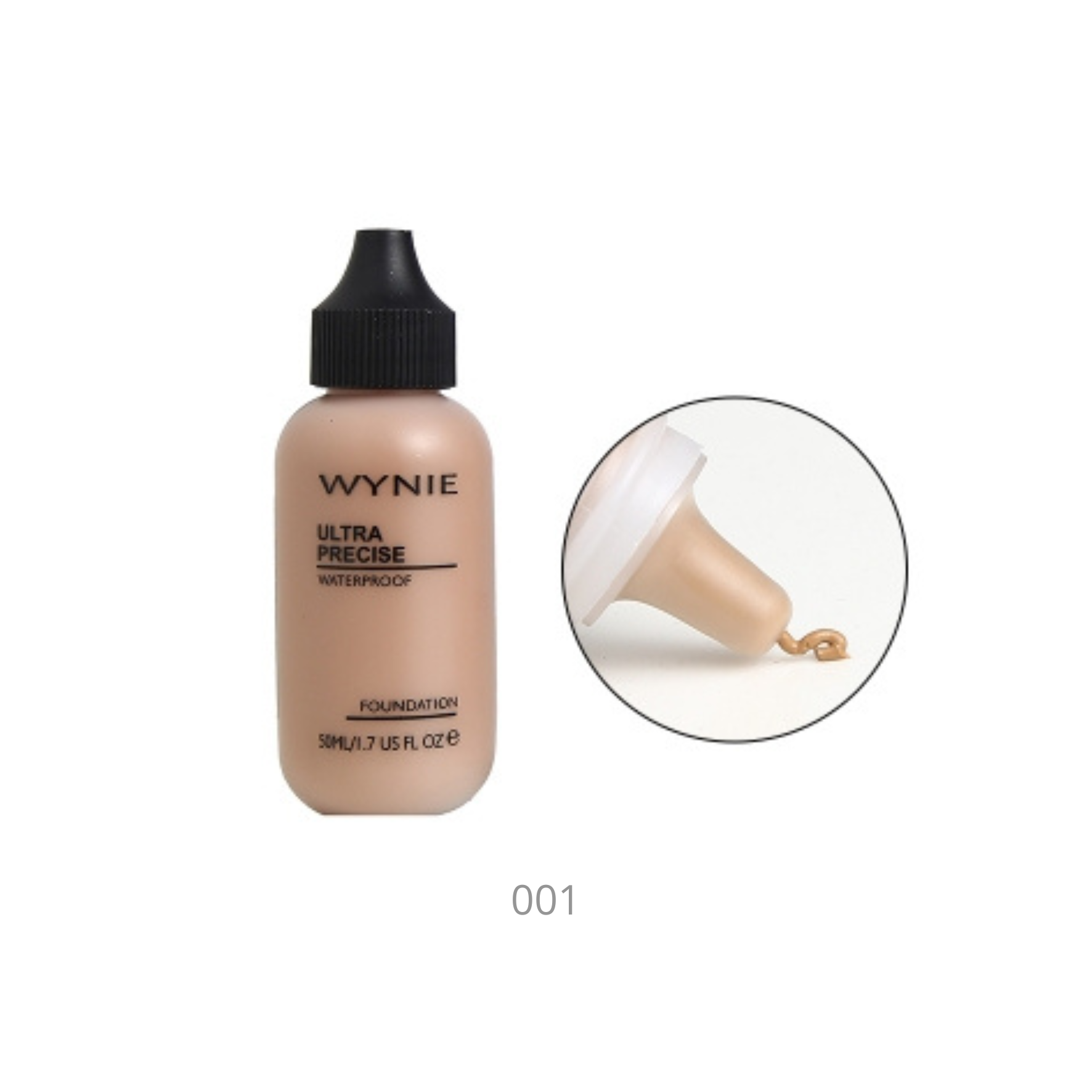 Ultra Precise Waterproof Foundation - Base de maquillaje resistente al agua - 55g
