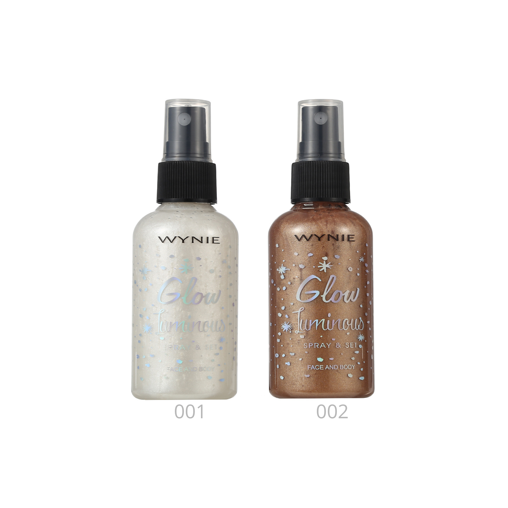Glow Luminous Spray & Set - Spray de glitter - 80ml