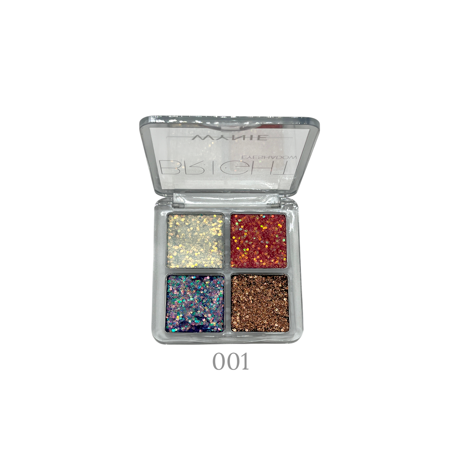 Bright Eyeshadow - Paleta de sombras Glitter - 4,8g