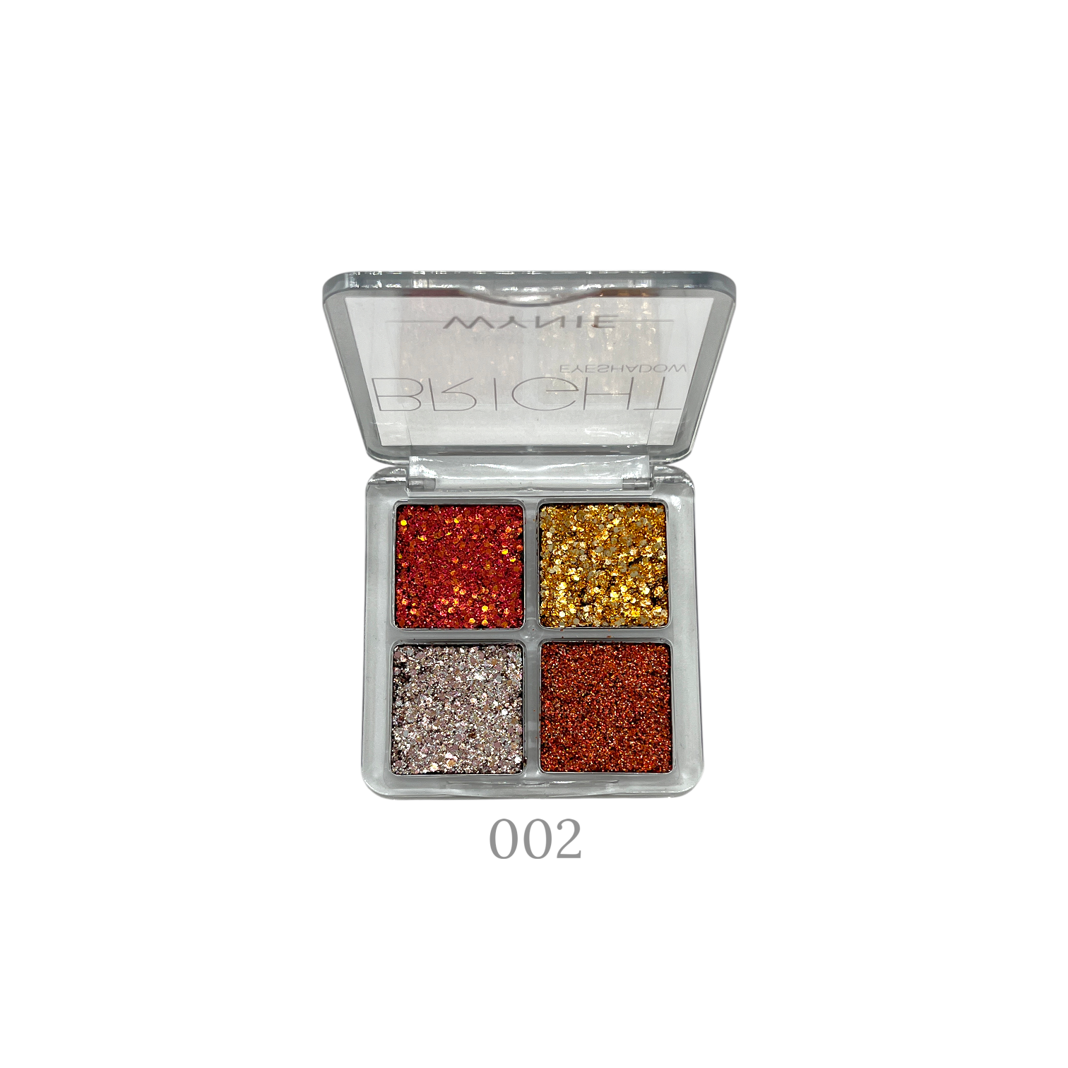 Bright Eyeshadow - Paleta de sombras Glitter - 4,8g
