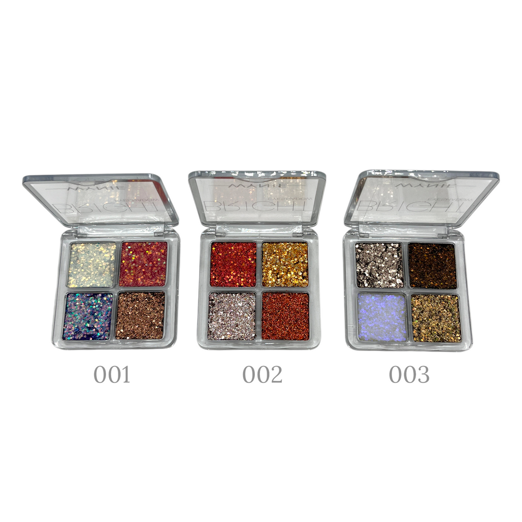 Bright Eyeshadow - Paleta de sombras Glitter - 4,8g