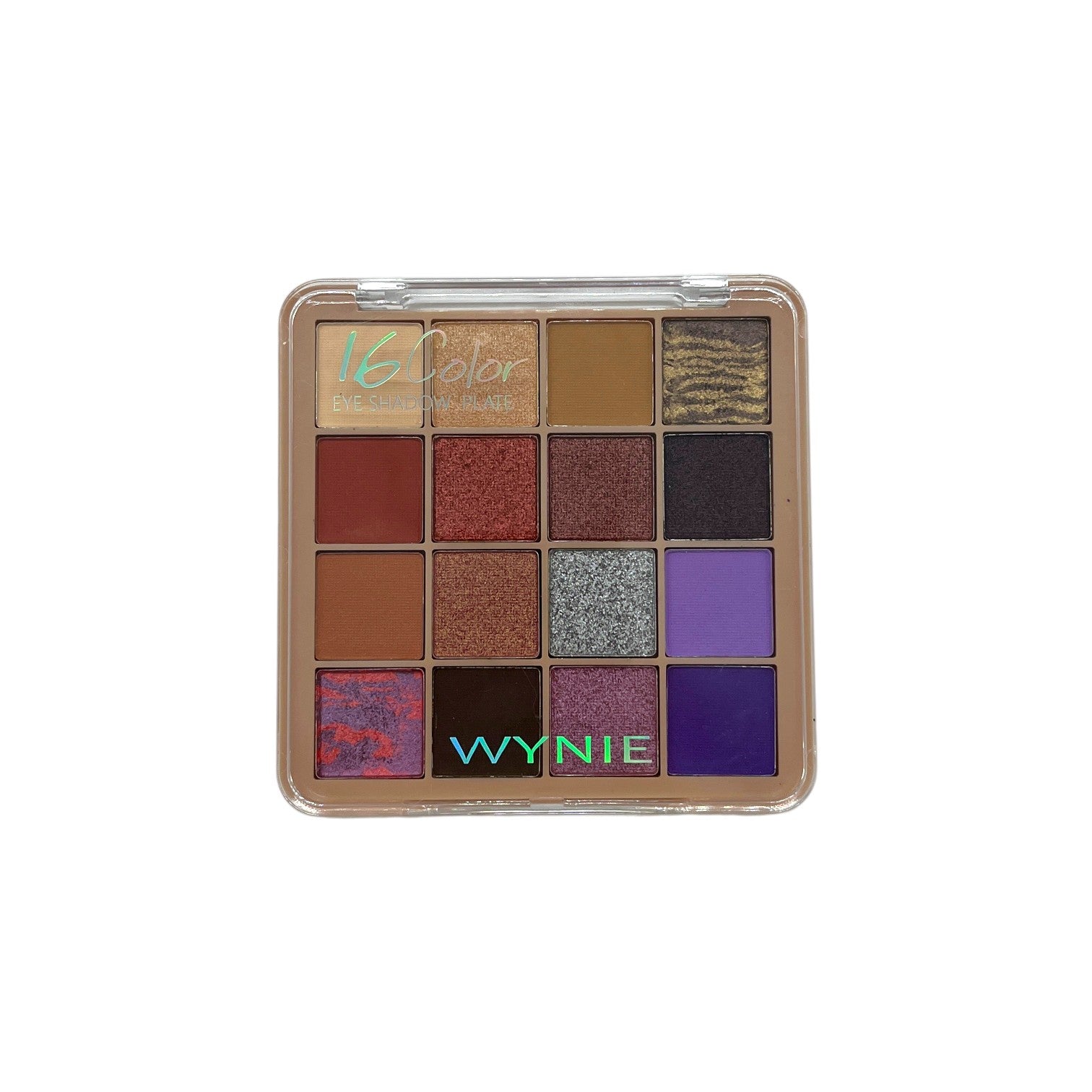 16 Color Eyeshadow Plate - Paleta de Sombras de Ojos - 16g