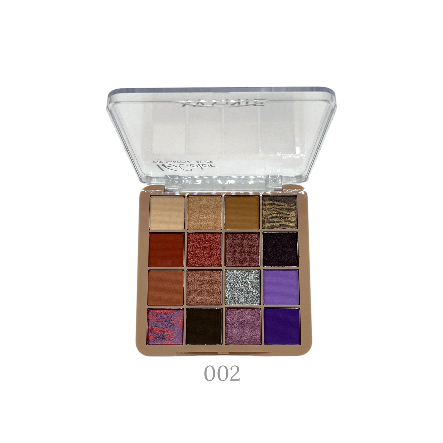 16 Color Eyeshadow Plate - Paleta de Sombras de Ojos - 16g