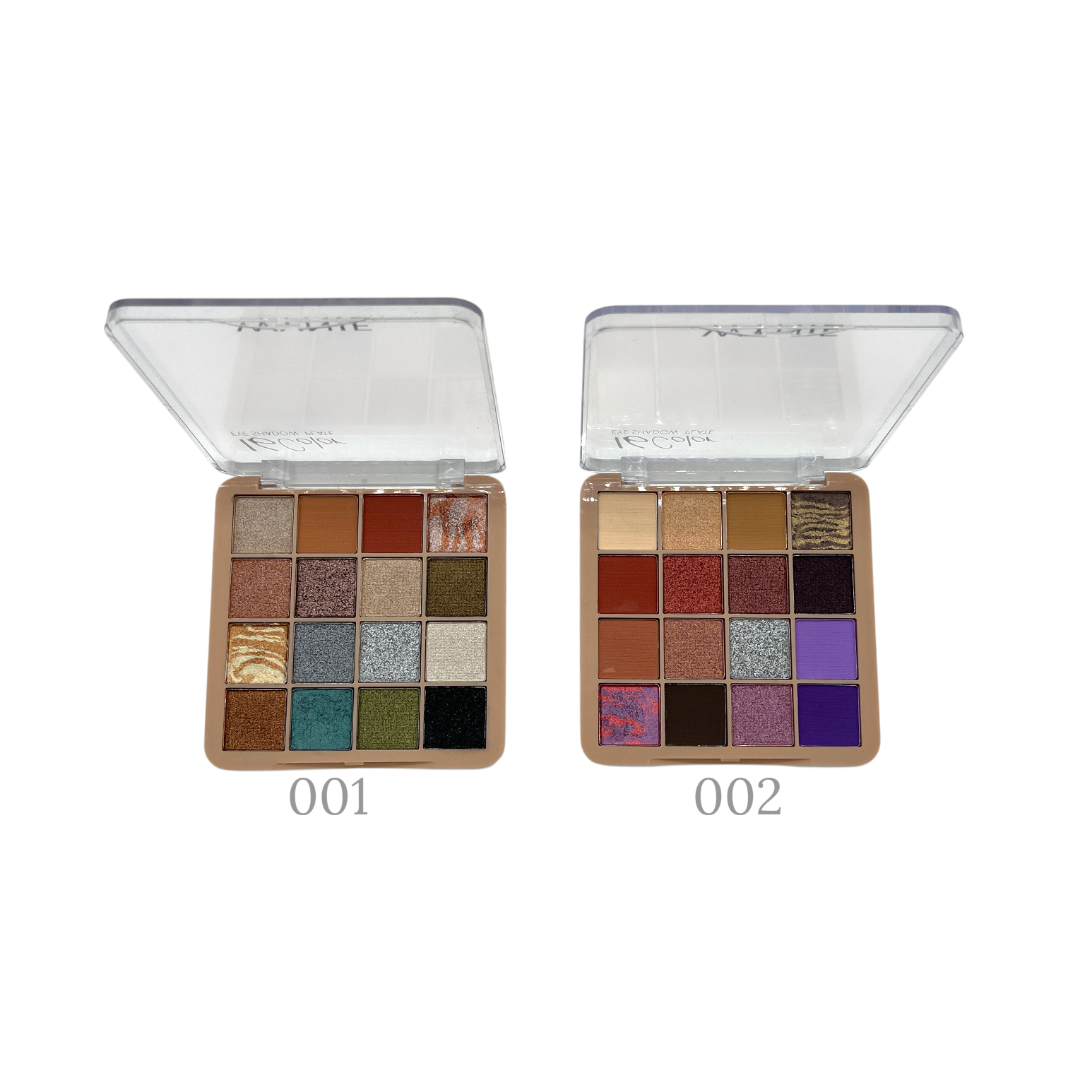 16 Color Eyeshadow Plate - Paleta de Sombras de Ojos - 16g