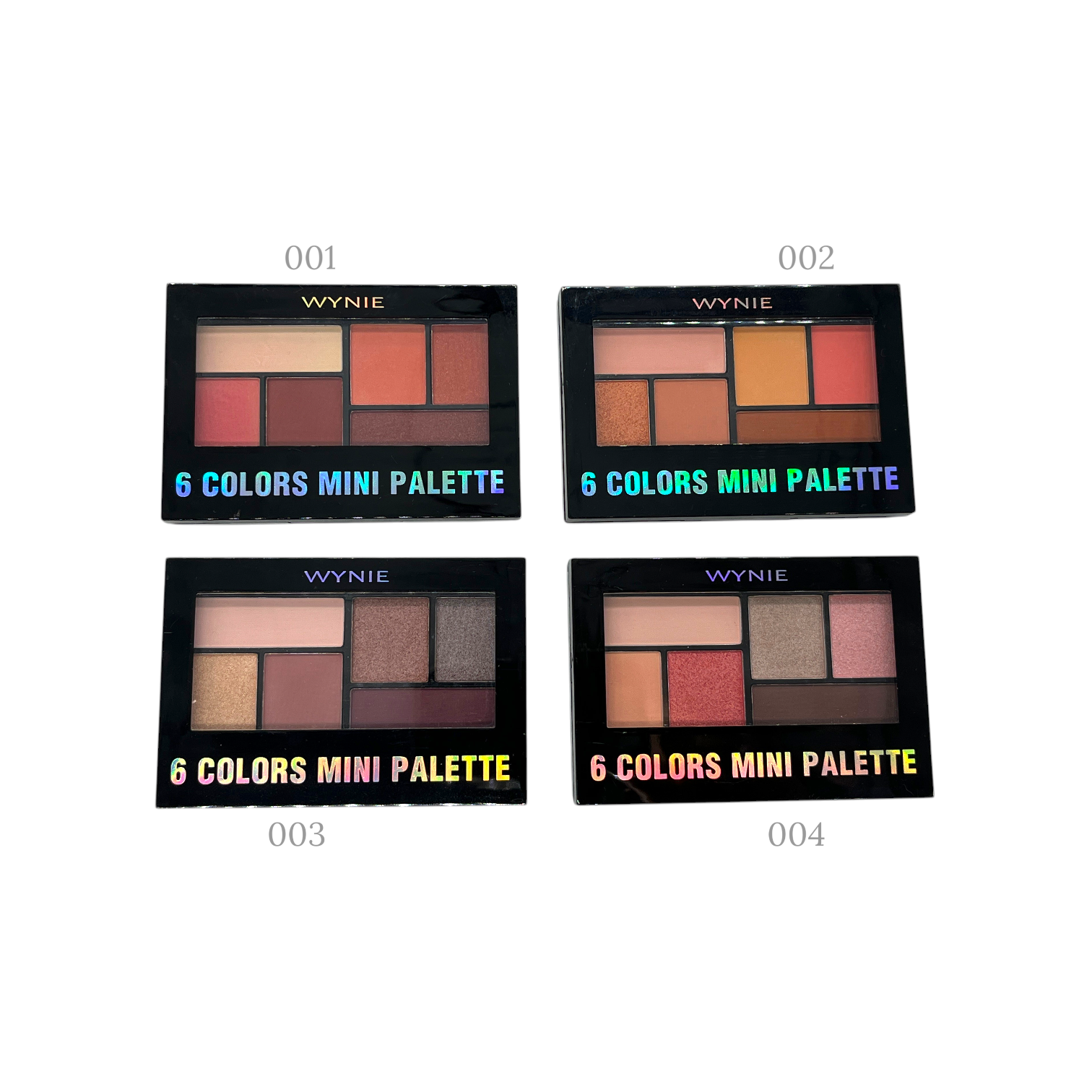 6 Colors Mini Palette - Paleta de sombras mini - 10,5g