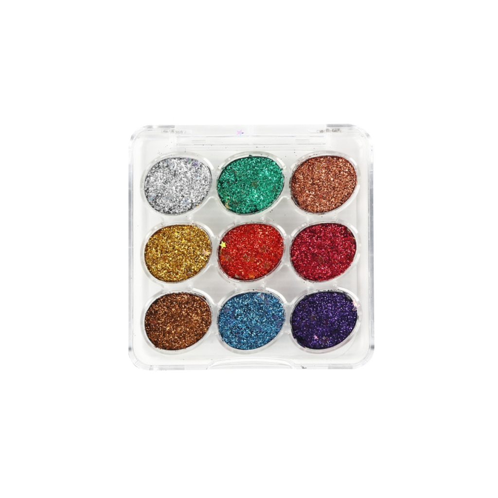 Eyeshadow cream- Paleta de sombras de glitter en crema - 8g
