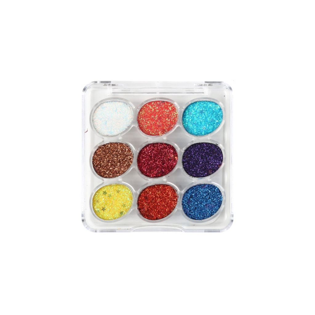 Eyeshadow cream- Paleta de sombras de glitter en crema - 8g