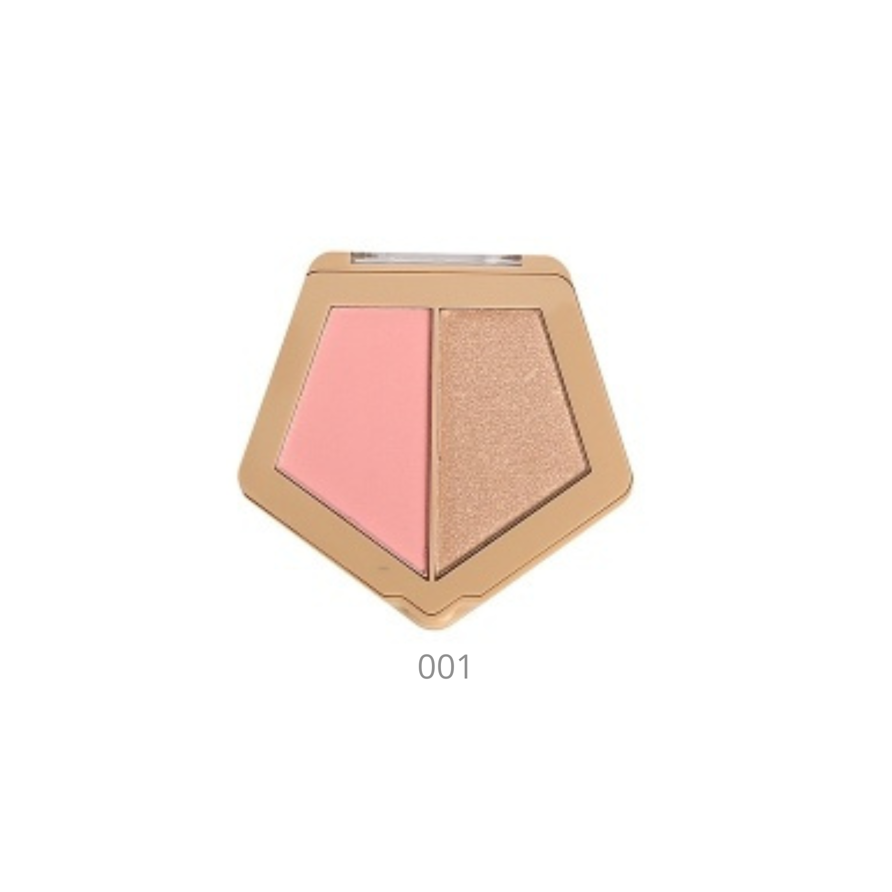 Highlighter Roge Brush 2 in 1 - Colorete e iluminador - 3,2g