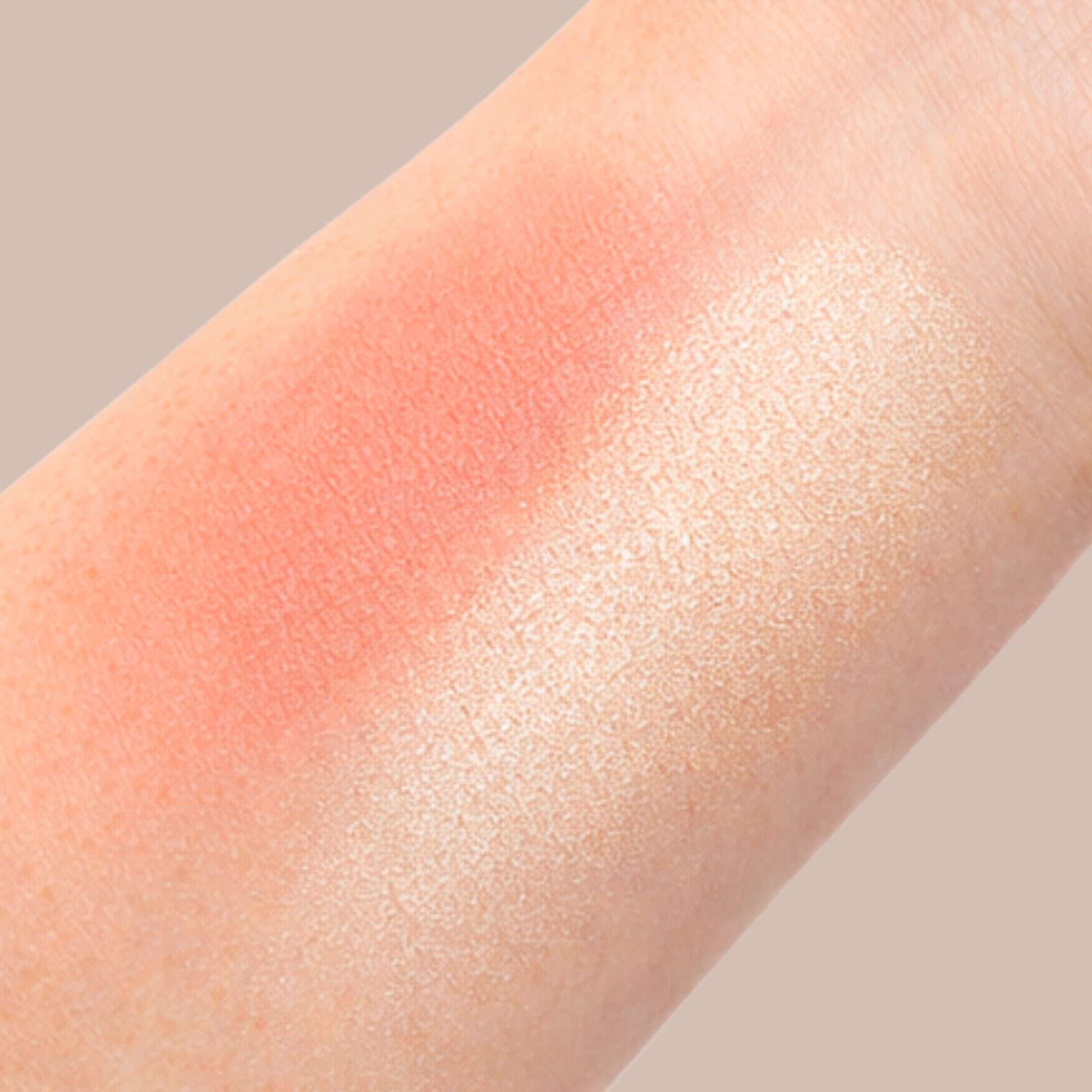 Highlighter Roge Brush 2 in 1 - Colorete e iluminador - 3,2g