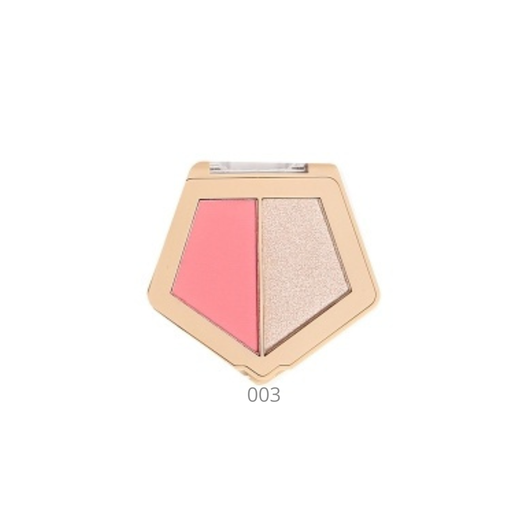 Highlighter Roge Brush 2 in 1 - Colorete e iluminador - 3,2g