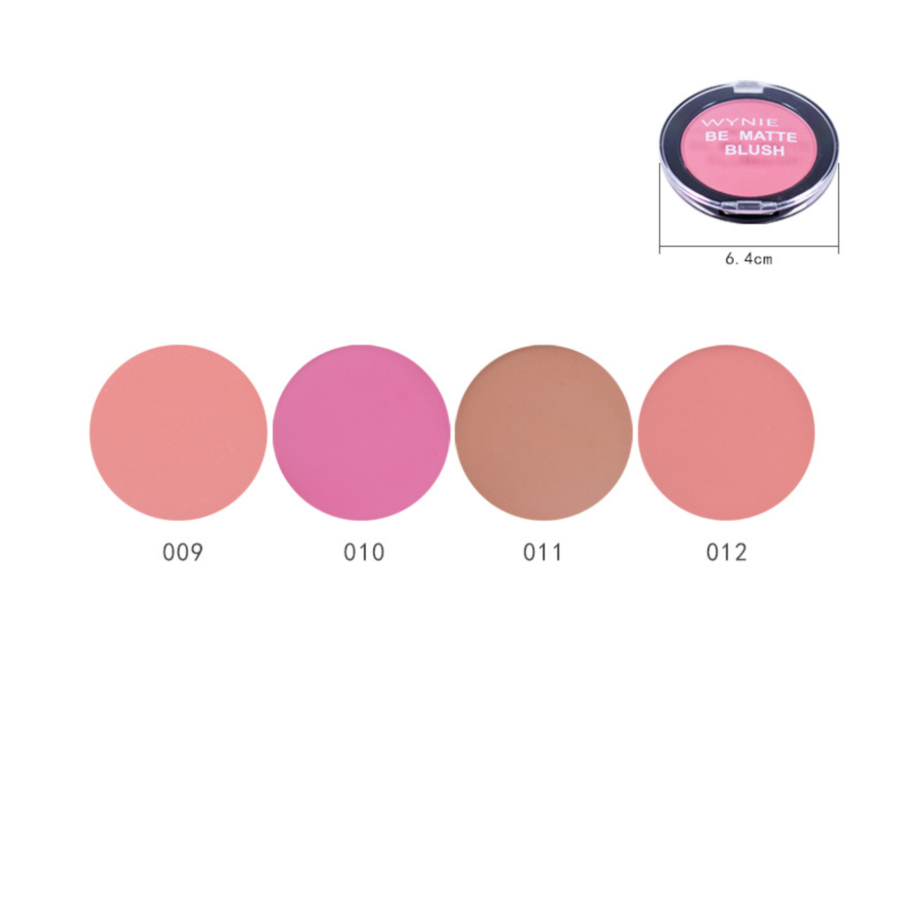 Be Matte Blush - Colorete mate - 6g