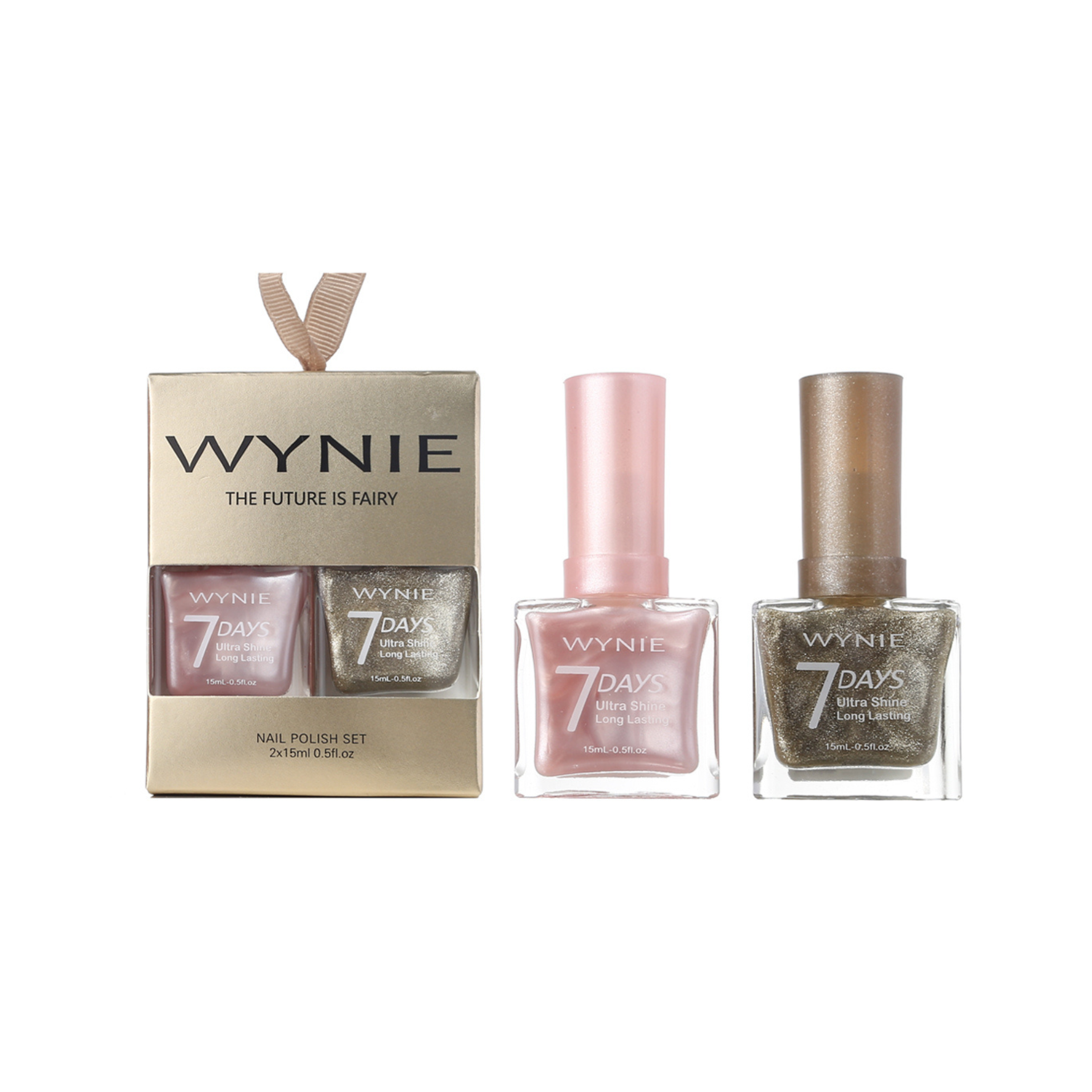 Esmalte 7 Days Pack dorado - 15ml