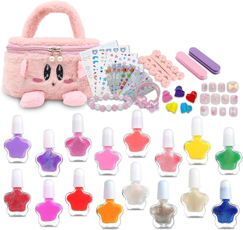 Esmaltes Semipermanentes en Gel Jelly 6 Colores, Pintauñas UV/LED Soak Off, Kit de Uñas en Gel para Color Natural