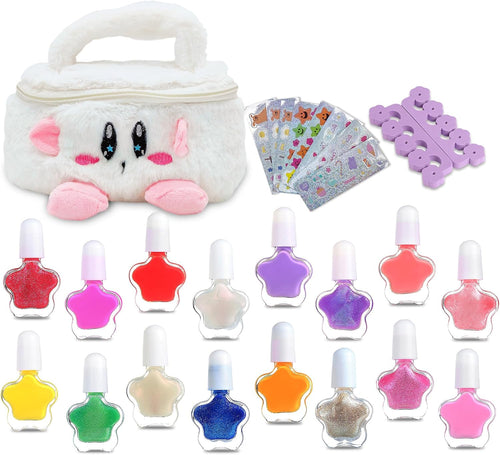Esmaltes Semipermanentes en Gel Jelly 6 Colores, Pintauñas UV/LED Soak Off, Kit de Uñas en Gel para Color Natural