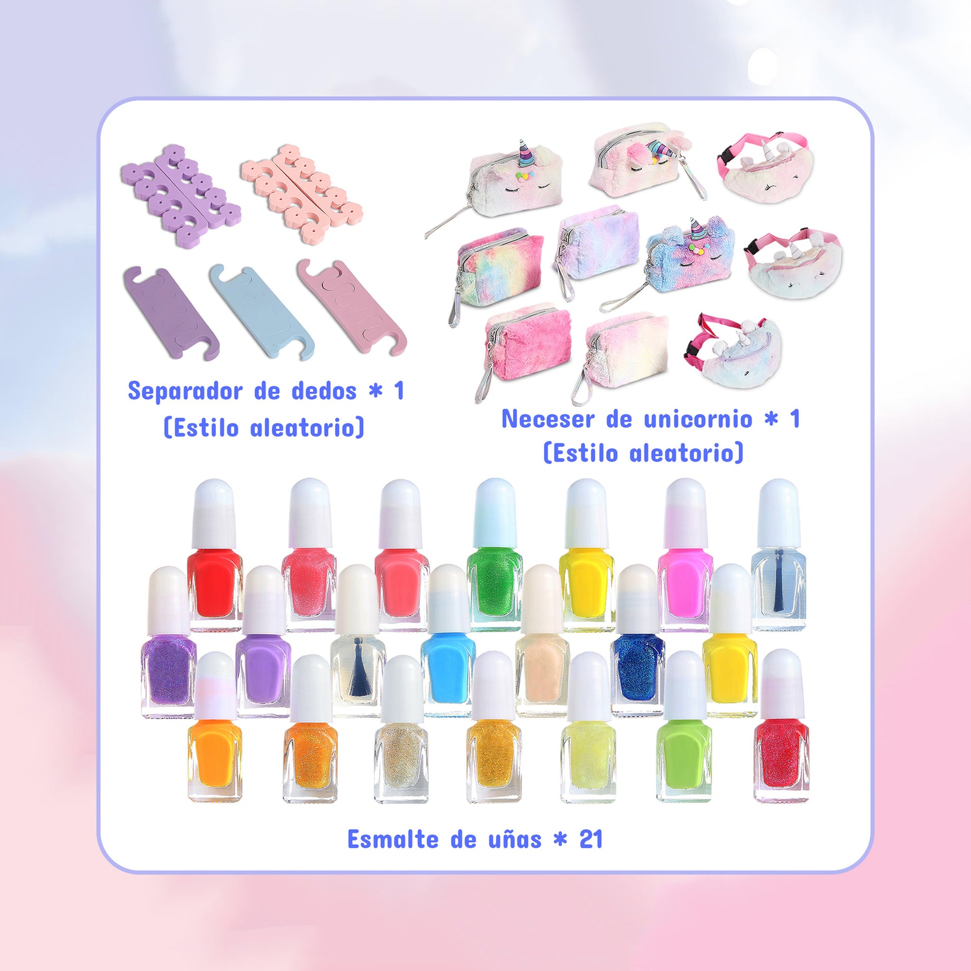 Esmaltes Semipermanentes en Gel Jelly 6 Colores, Pintauñas UV/LED Soak Off, Kit de Uñas en Gel para Color Natural