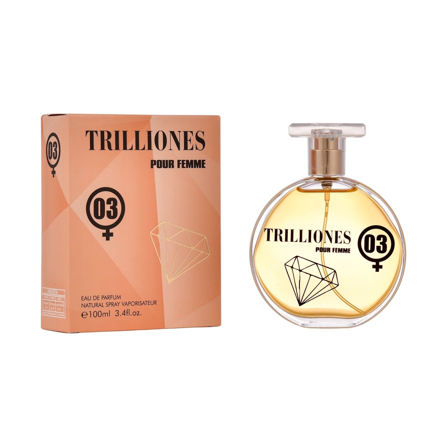TRILLIONES Eau de toilette mujer - 100ml