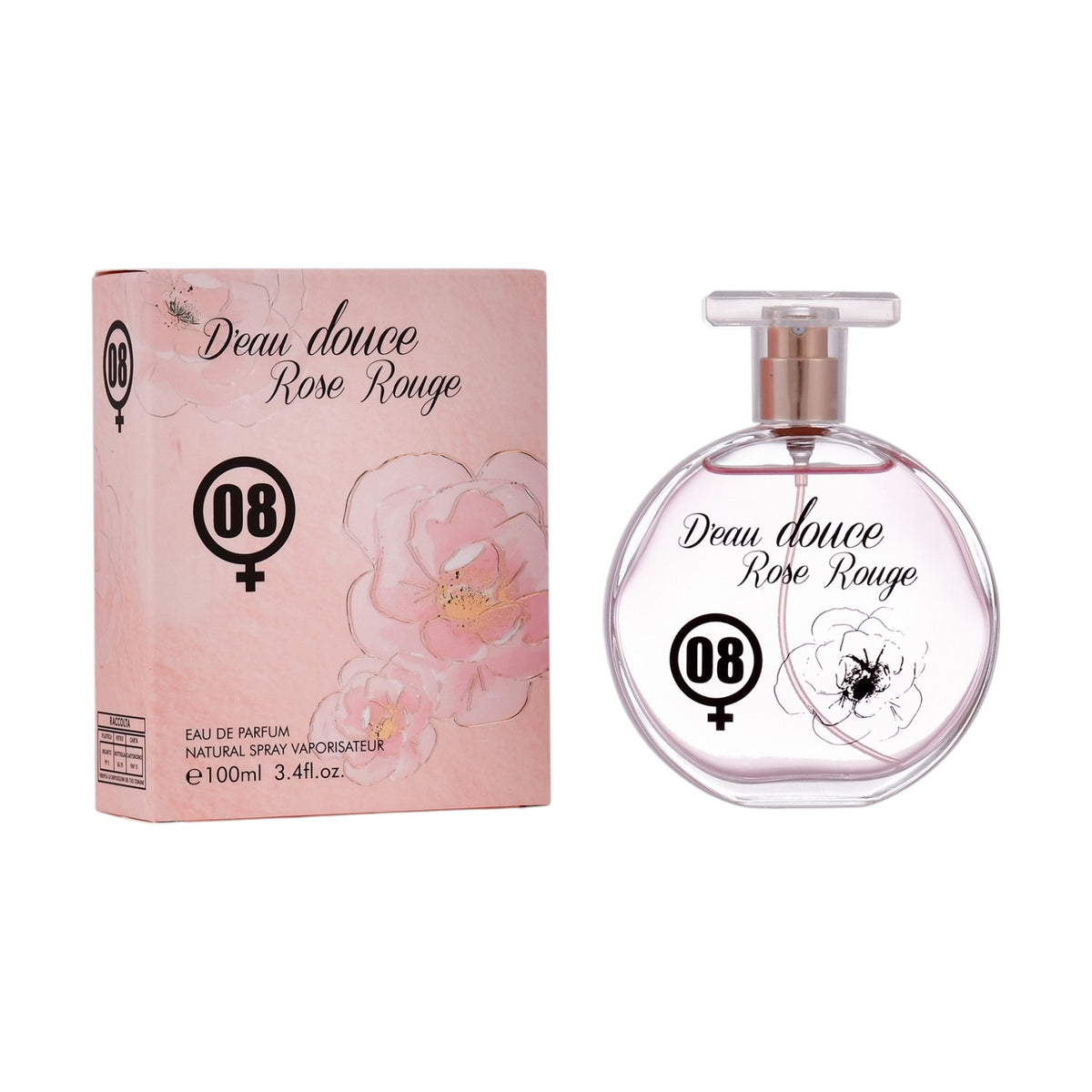 D’EAU DOUCE ROSE ROUGE Eau de toilette mujer - 100ml