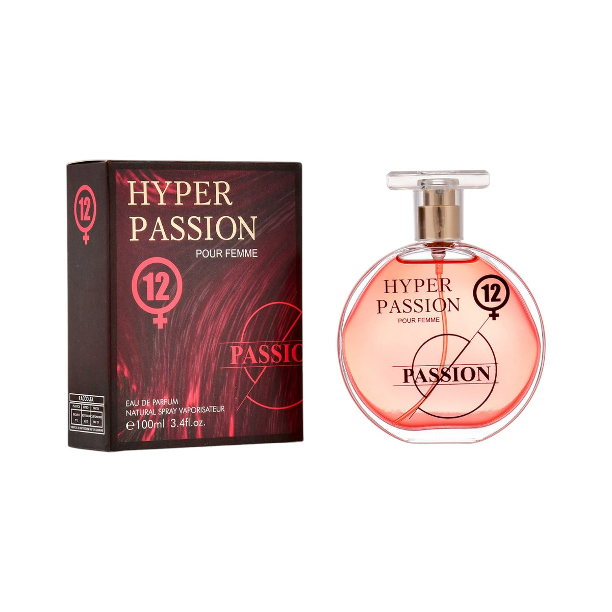 HYPER PASSION Eau de toilette mujer - 100ml