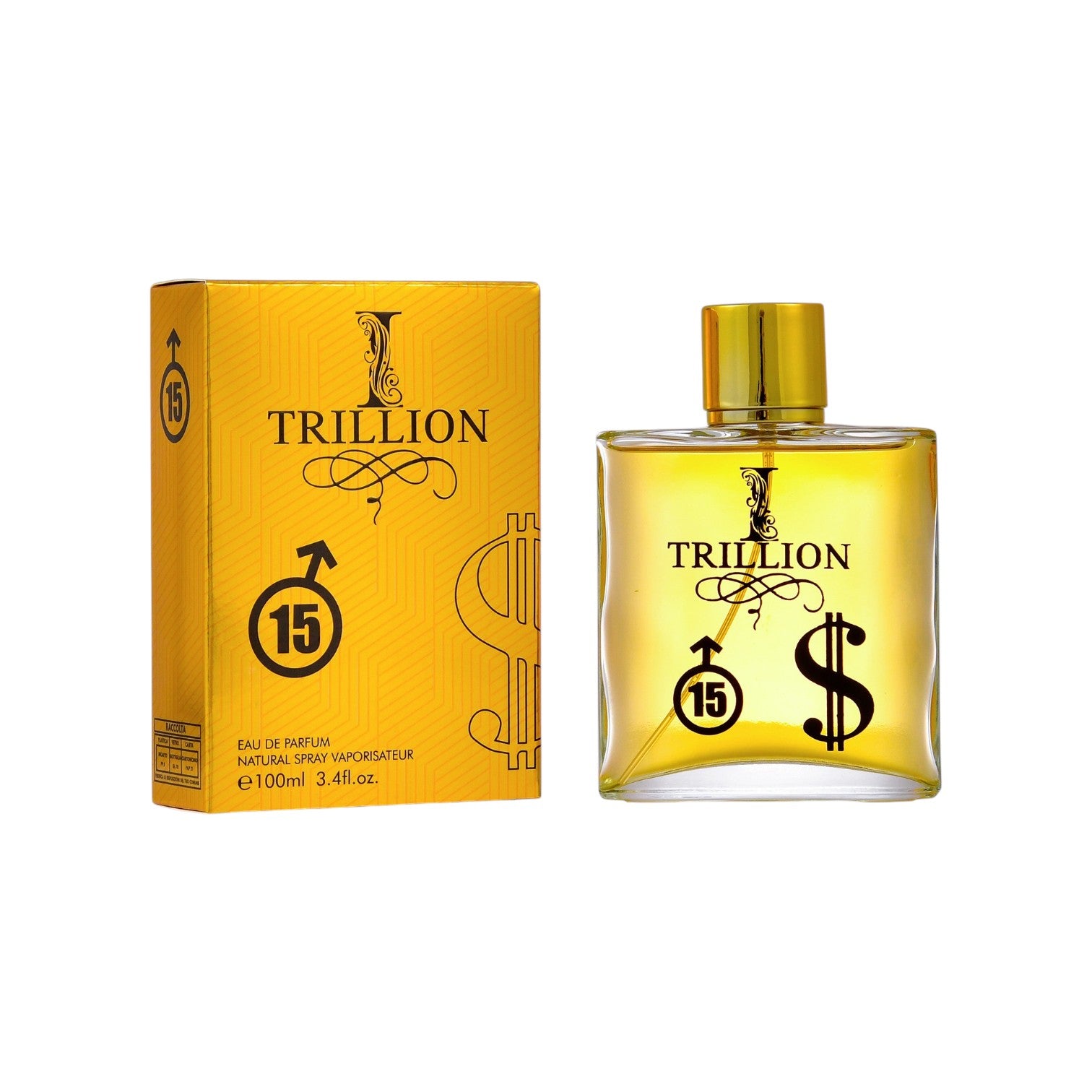 TRILLION Eau de toilette hombre - 100ml