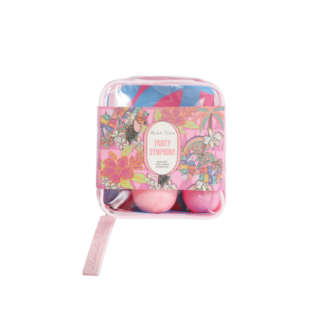 Set Michela Valenti Fruity Symphony | Bruma corporal, crema corporal y gel de ducha