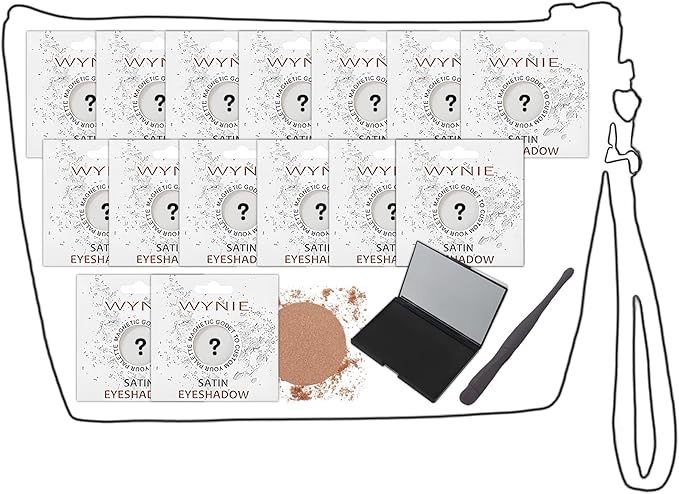 WYNIE WYNIE Caja sorpresa de maquillaje y accesorios, con sombras, esmaltes, uñas postizas y regalos femeninos, ideal para mujeres y niñas