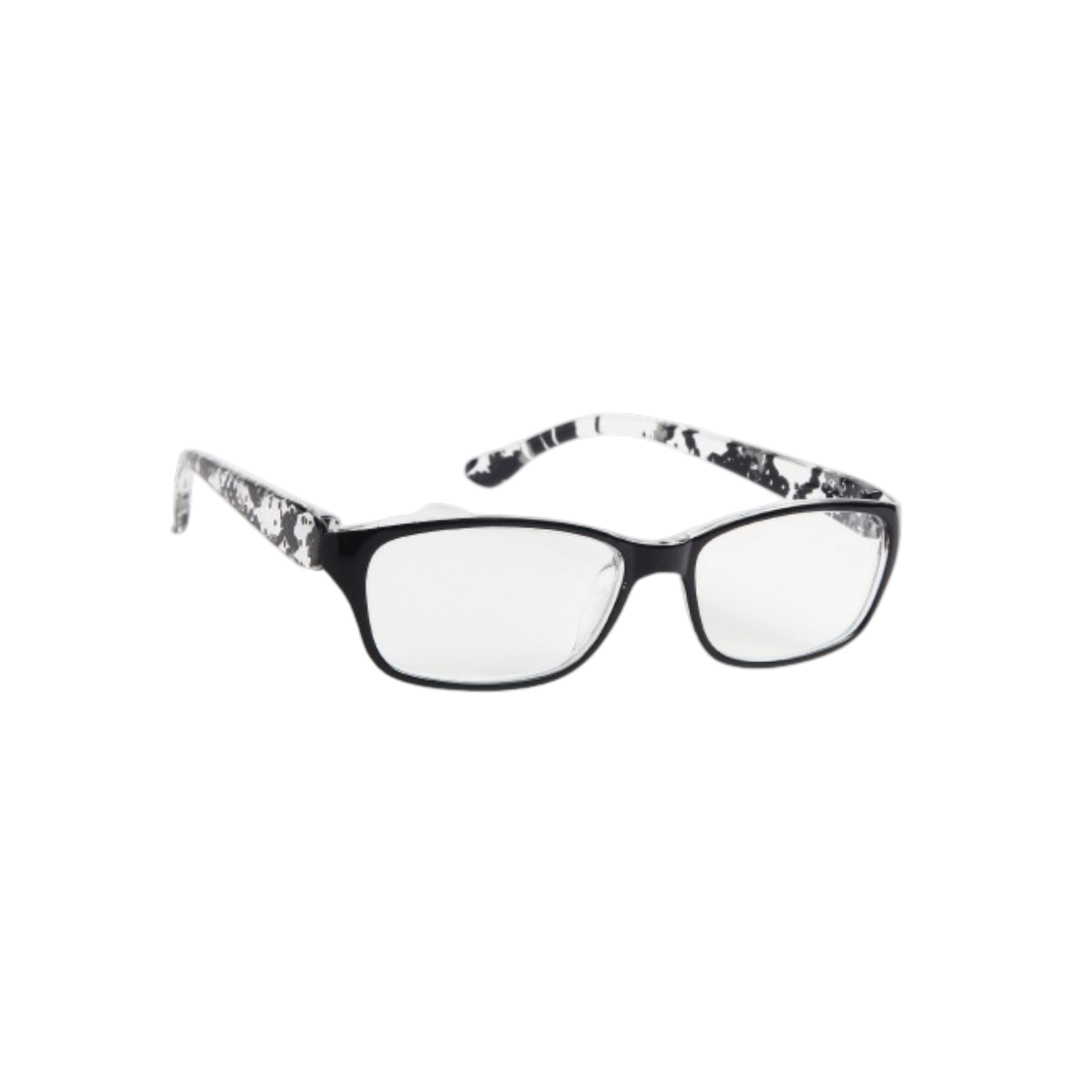 Gafas de lectura cuadradas con estampado +2,5