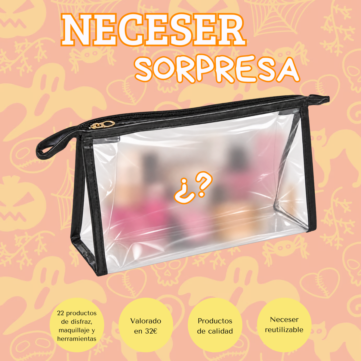 22: Neceser sorpresa de maquillaje de disfraz colorido