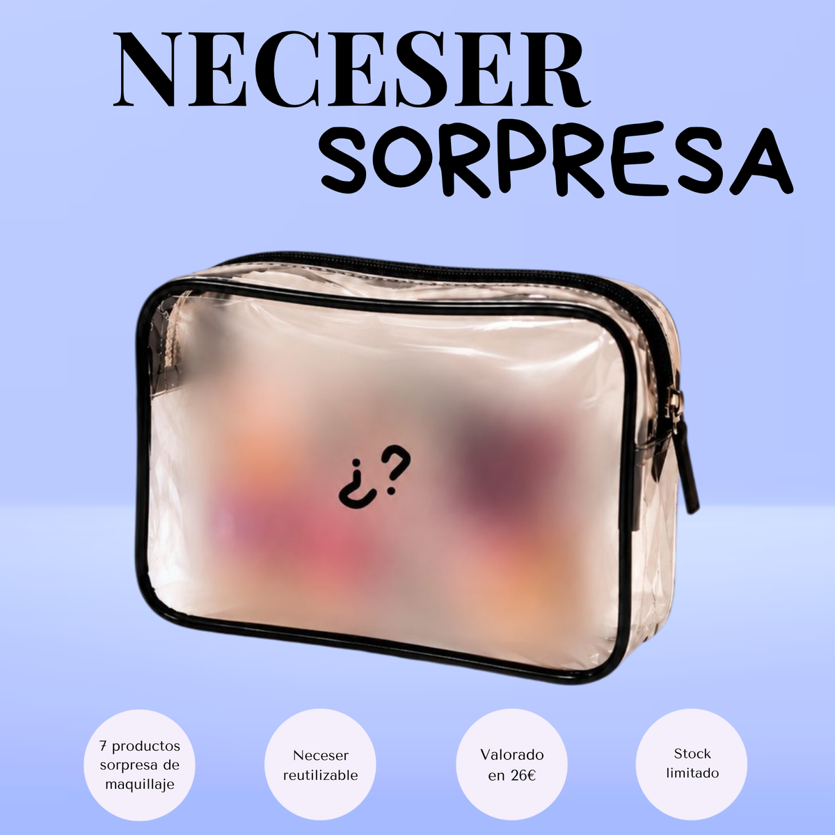 23: Neceser sorpresa de maquillaje