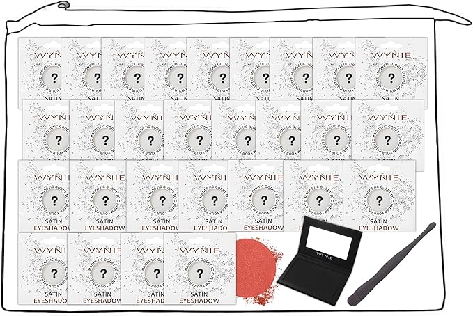 WYNIE WYNIE Caja sorpresa de maquillaje y accesorios, con sombras, esmaltes, uñas postizas y regalos femeninos, ideal para mujeres y niñas