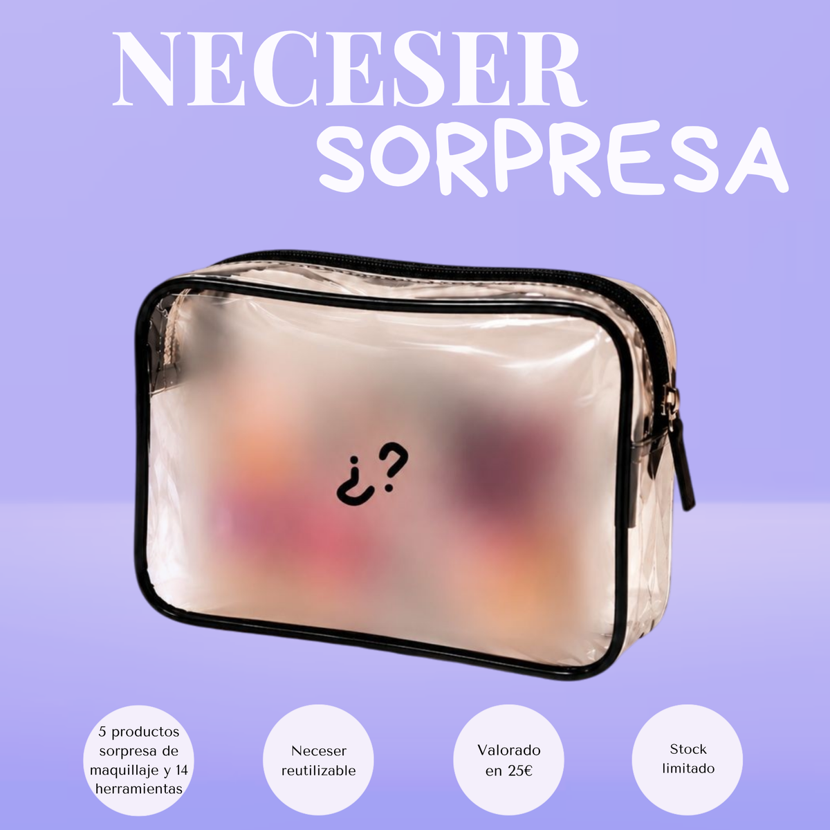 31: Neceser sorpresa de maquillaje y herramientas