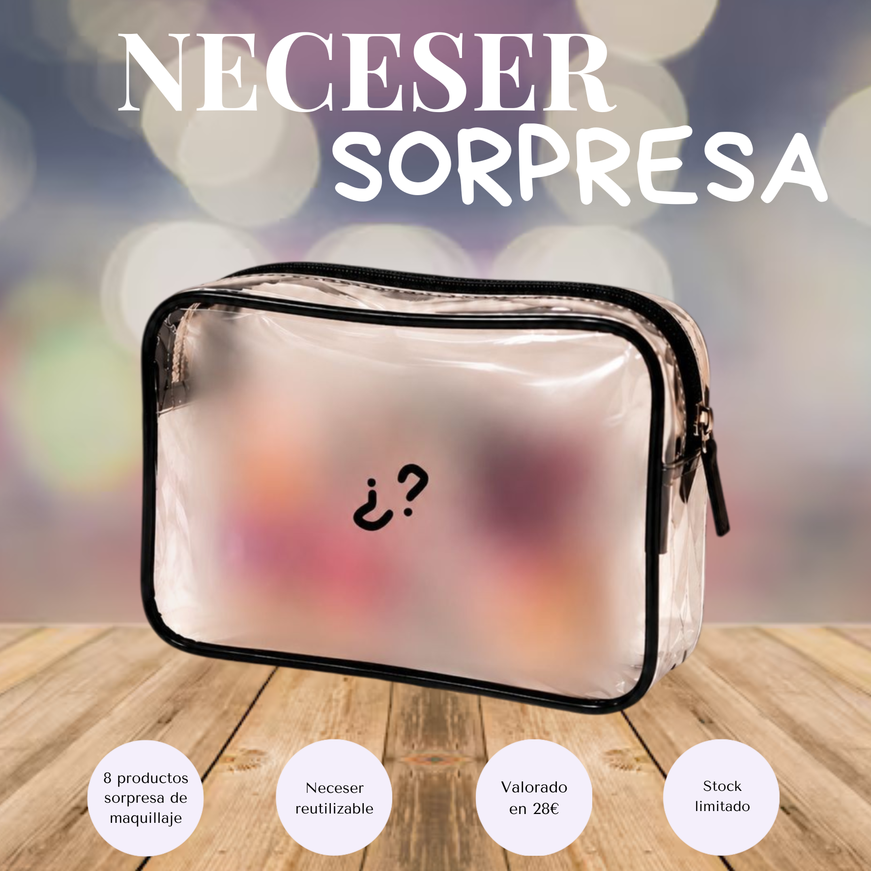 20: Neceser sorpresa de maquillaje