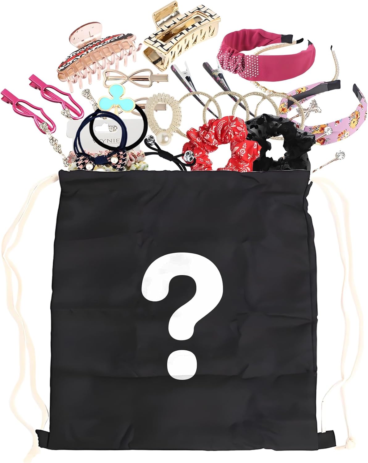 WYNIE WYNIE Caja sorpresa de maquillaje y accesorios, con sombras, esmaltes, uñas postizas y regalos femeninos, ideal para mujeres y niñas