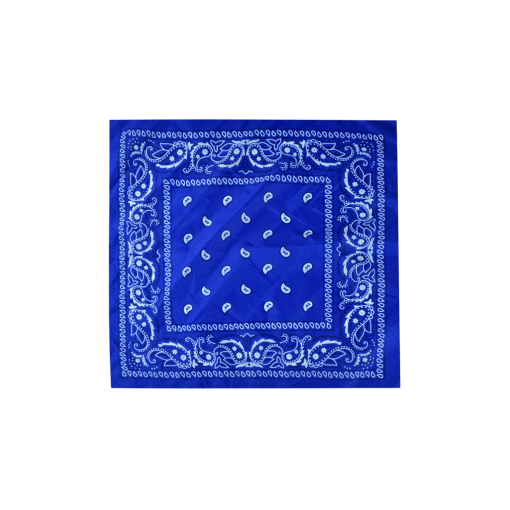 Pañuelo bandana azul