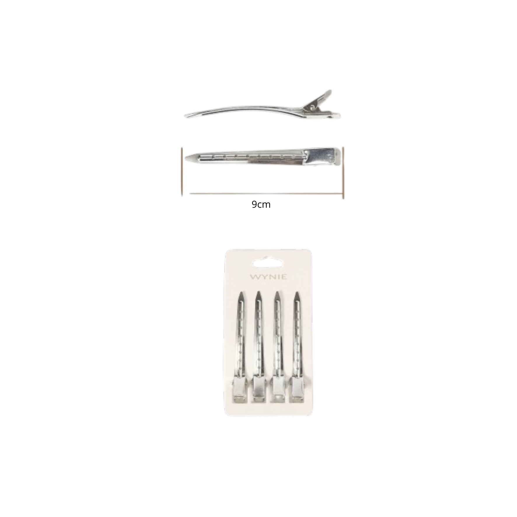 Set de pinzas para el pelo