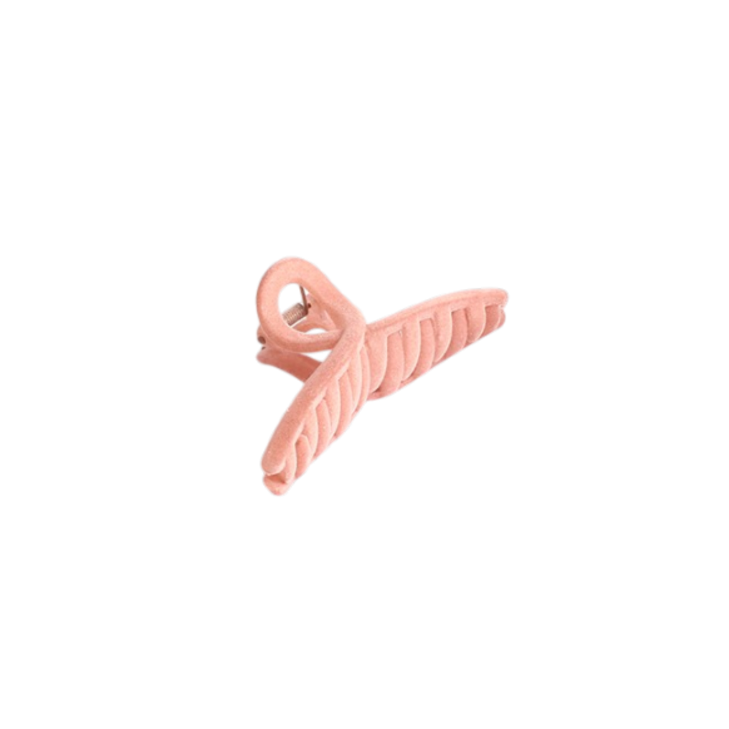 Pinza aterciopelada para el pelo