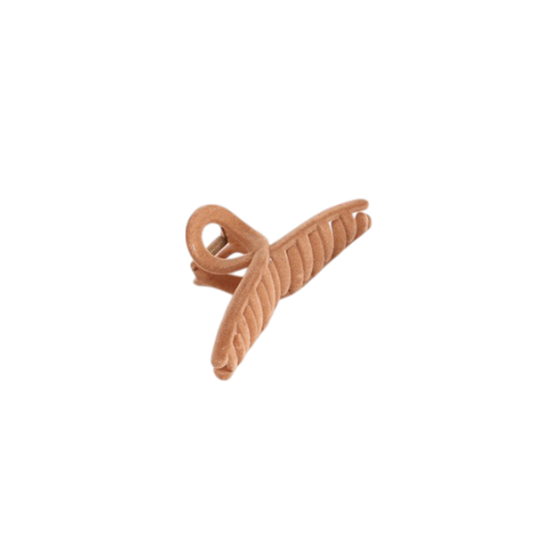 Pinza aterciopelada para el pelo