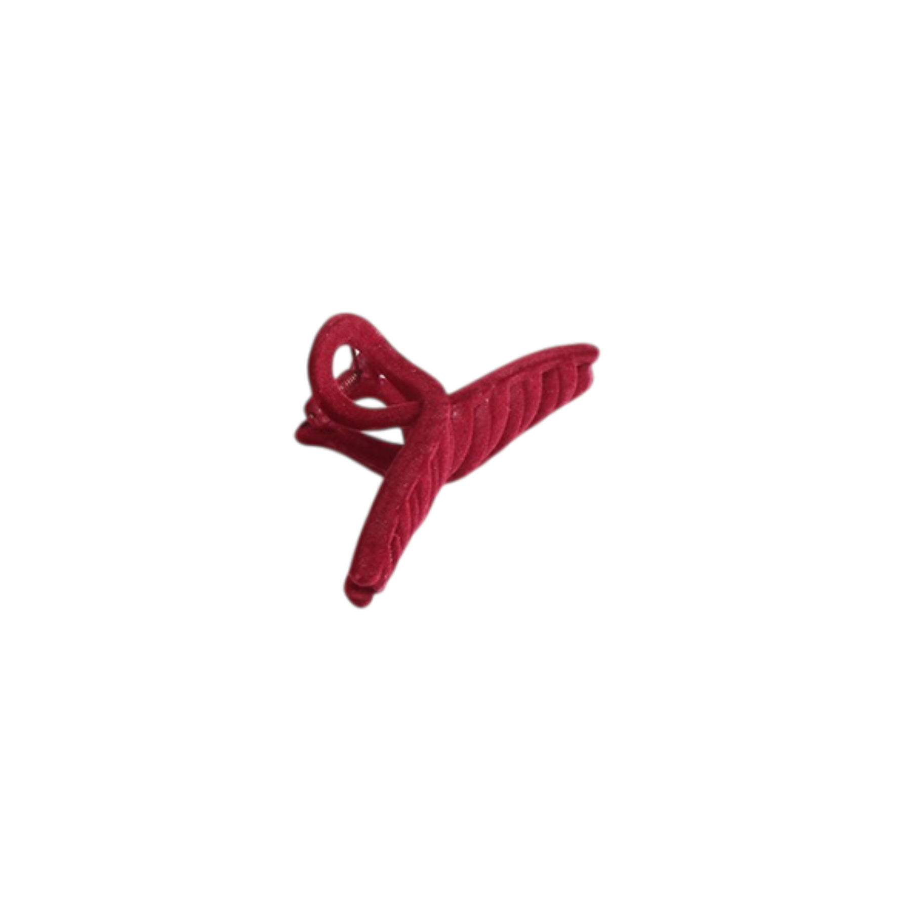 Pinza aterciopelada para el pelo