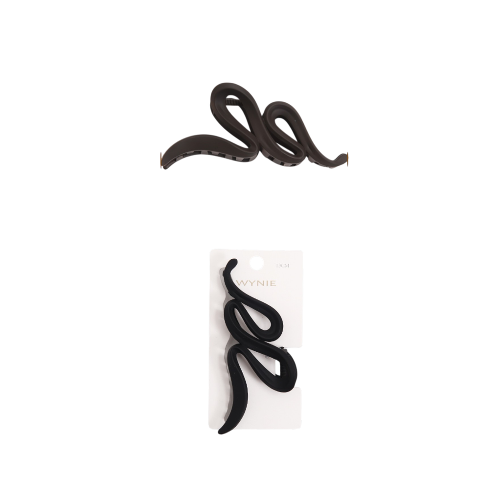 Pinza para el pelo curvas