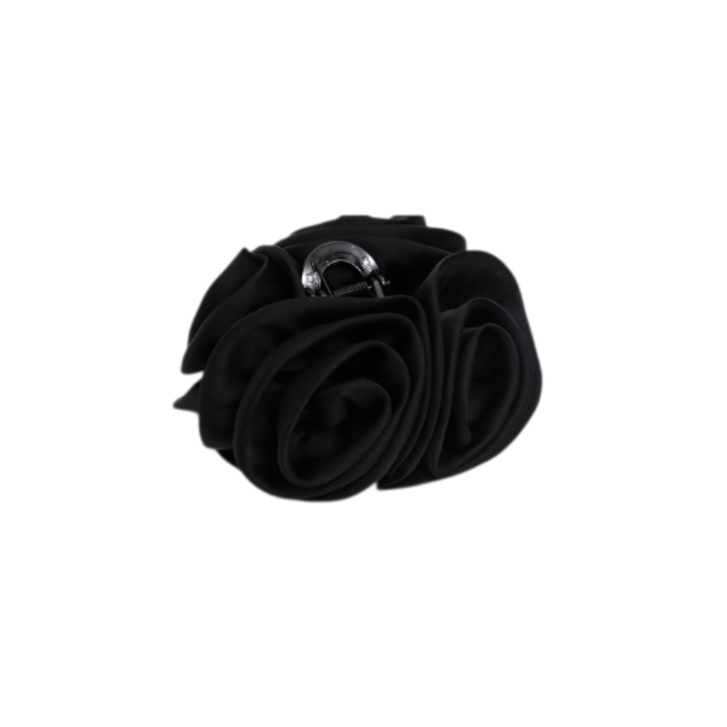Pinza con diseño de flor de tela