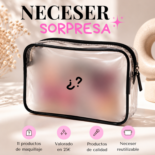 01: Neceser sorpresa de maquillaje